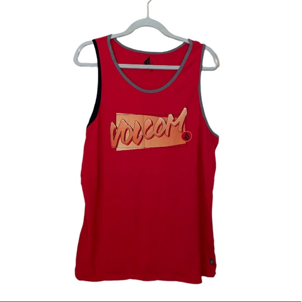 VOLCOM Men’s Retro Red Tank Top